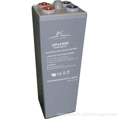 Rechargeable Emergency Lead Acid Battery (OPzV800)